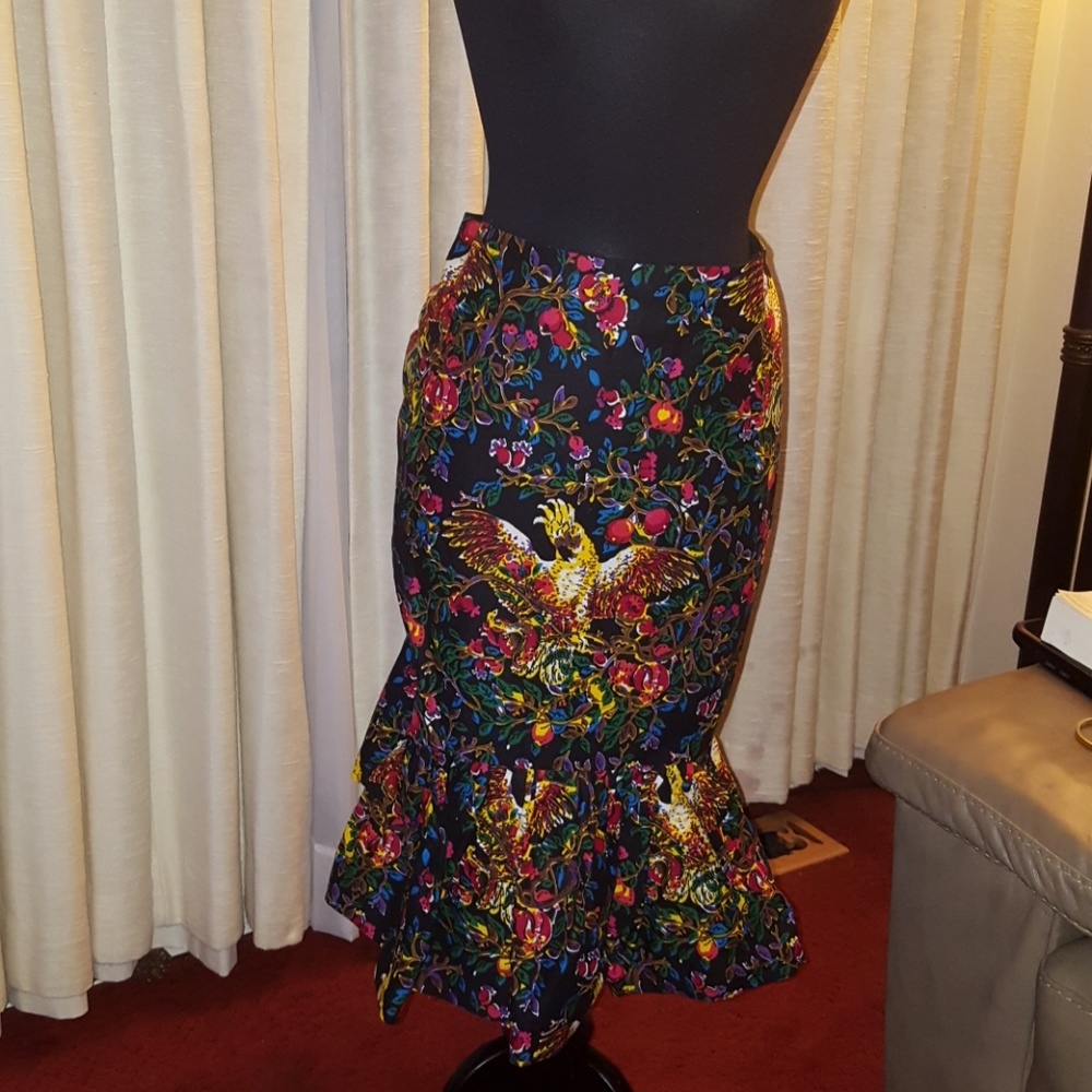 African pencil skirt